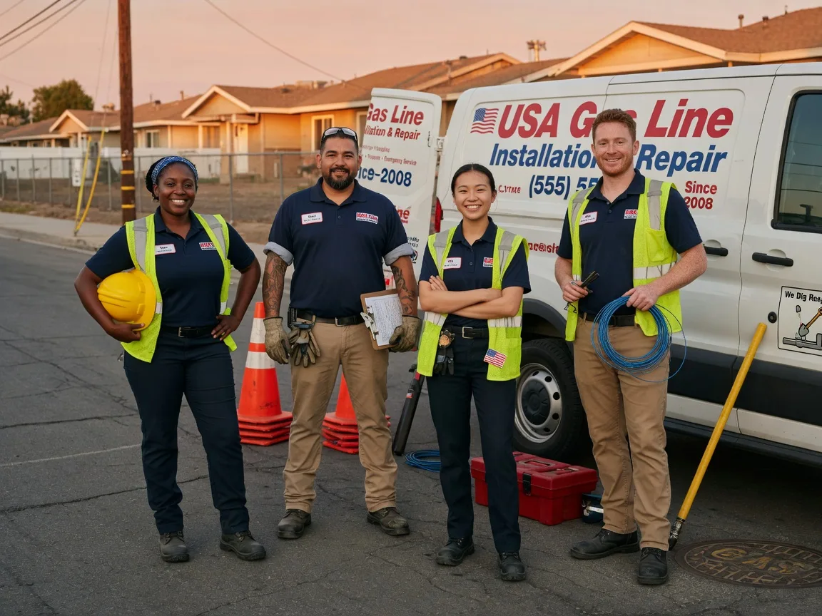 Gas Line Installation company in Maroa, IL
